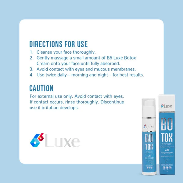Botox Cream detail