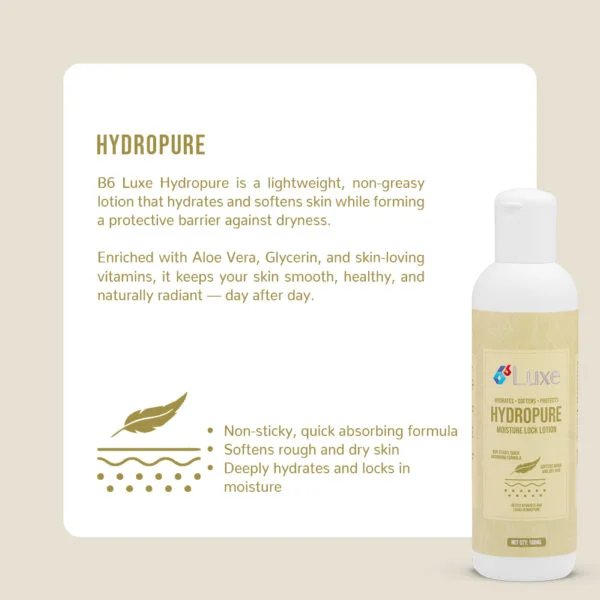 Hydropure Lotion detail